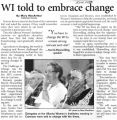 WI told to embrace change 