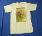 T-Shirt with Alberta Rose, The Alberta Women's Institutes print designed by Randy Crick, St. Albert, 