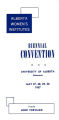 1957 Convention Program 