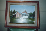 Photograph of Picture of Marth Bielish's Home at Warspite, Alberta 