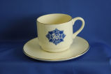 China, Cup and Saucer, The Alberta Women's Institutes 