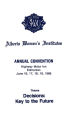 1986 Convention Program 