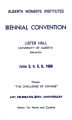 1969 Convention Program 