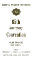 65th Convention Program 