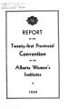 1939 - Convention Report 